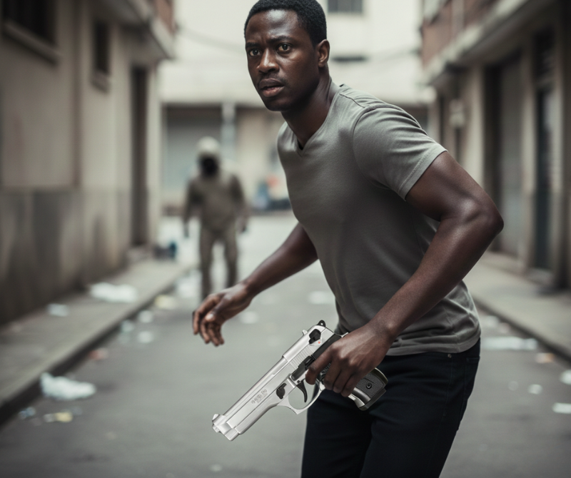 Ekol Firat Magnum White Blank-Firing Training Tool | Self-Defense Tool | White